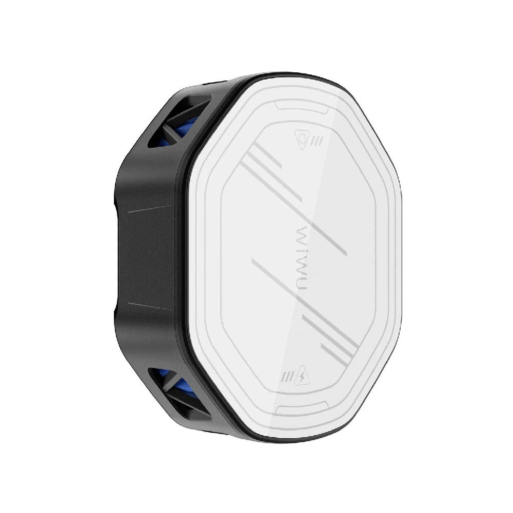 Wiwu Wi-R001 15W Magsafe Charging Featured RGB Light Phone Cooling Fan - BLACK