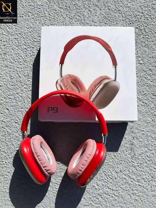 Speed-X Technologies P9 Bluetooth Headset - Red