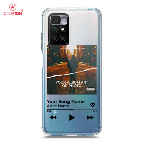 Xiaomi Redmi 10 Prime Cover - Personalised Album Art Series - 4 Designs - Clear Phone Case - Soft Silicon Borders