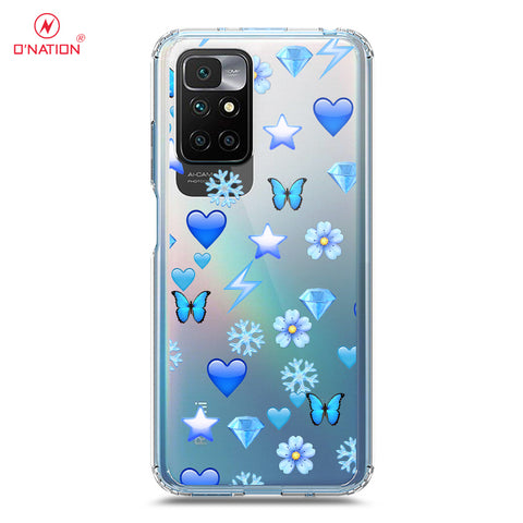 Xiaomi Redmi 10 Prime Cover - O'Nation Butterfly Dreams Series - 9 Designs - Clear Phone Case - Soft Silicon Borders