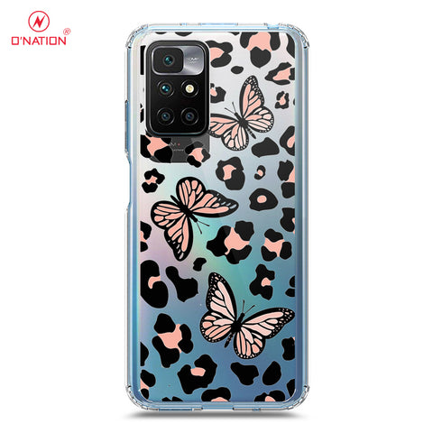 Xiaomi Redmi 10 Prime Cover - O'Nation Butterfly Dreams Series - 9 Designs - Clear Phone Case - Soft Silicon Borders