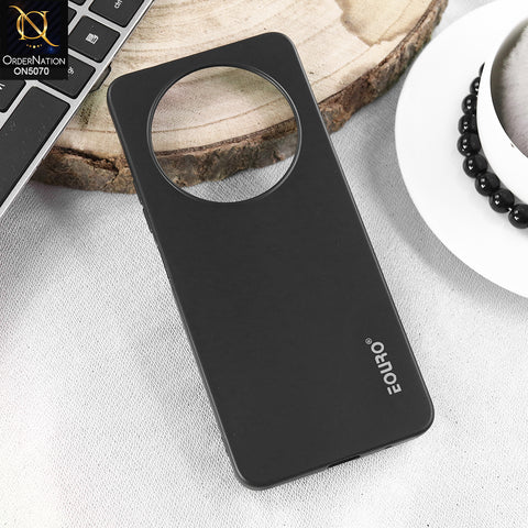 Xiaomi Redmi A3 Cover - Black - New Liquid Silicone Soft TPU Case With Camera Protection