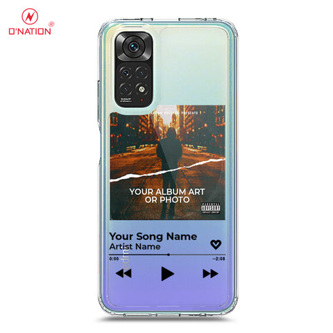 Xiaomi Redmi Note 11S Cover - Personalised Album Art Series - 4 Designs - Clear Phone Case - Soft Silicon Borders