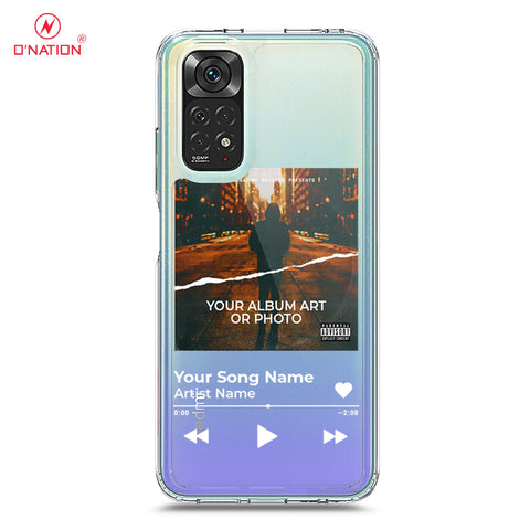 Xiaomi Redmi Note 11S Cover - Personalised Album Art Series - 4 Designs - Clear Phone Case - Soft Silicon Borders