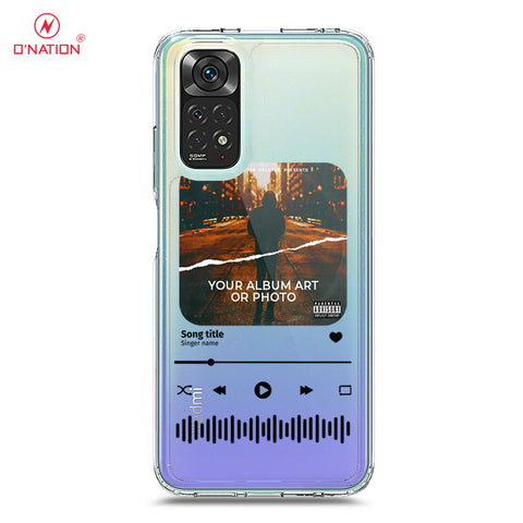 Xiaomi Redmi Note 11S Cover - Personalised Album Art Series - 4 Designs - Clear Phone Case - Soft Silicon Borders