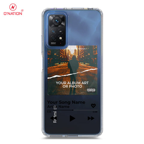 Xiaomi Redmi Note 11E Pro Cover - Personalised Album Art Series - 4 Designs - Clear Phone Case - Soft Silicon Borders