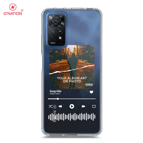 Xiaomi Redmi Note 11E Pro Cover - Personalised Album Art Series - 4 Designs - Clear Phone Case - Soft Silicon Borders