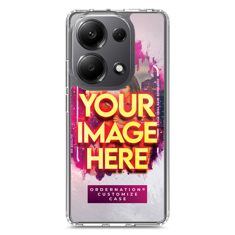 Xiaomi Redmi Note 13 Pro 4G Cover - Customized Case Series - Upload Your Photo - Multiple Case Types Available