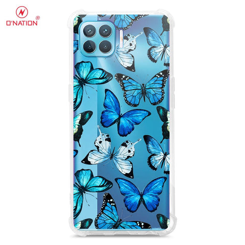 Oppo Reno 4F Cover - O'Nation Butterfly Dreams Series - 9 Designs - Clear Phone Case - Soft Silicon Borders