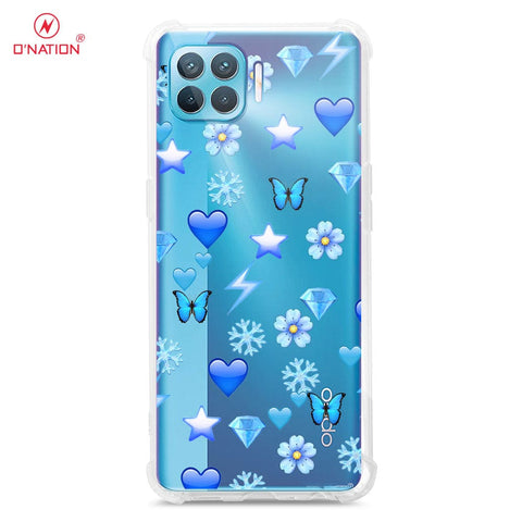 Oppo Reno 4F Cover - O'Nation Butterfly Dreams Series - 9 Designs - Clear Phone Case - Soft Silicon Borders