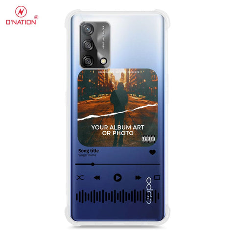 Oppo Reno 6 Lite Cover - Personalised Album Art Series - 4 Designs - Clear Phone Case - Soft Silicon Borders