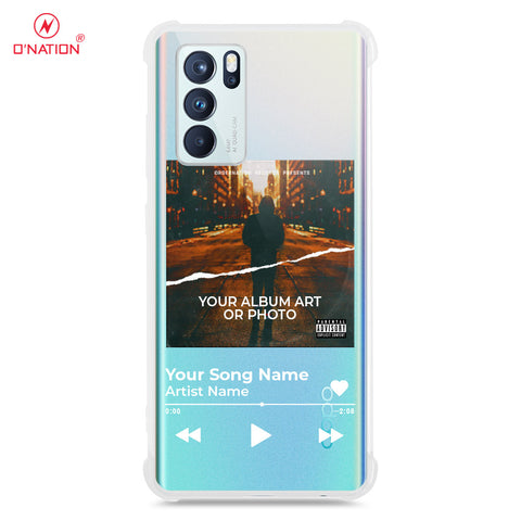 Oppo Reno 6 Pro 5G Cover - O'Nation Album Art Series - 4 Designs - Clear Phone Case - Soft Silicon Borders