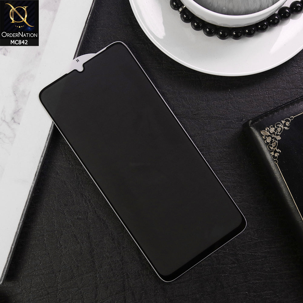 Xiaomi Redmi A3 Screen Protector - Black - Privacy Tempered Screen Protector