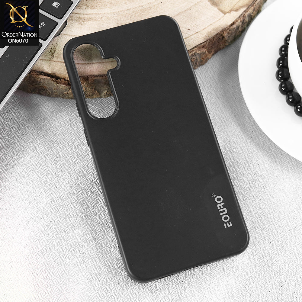 Samsung Galaxy S24 FE Cover - Black - New Liquid Silicone Soft TPU Case With Camera Protection