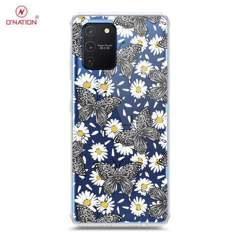Samsung Galaxy M80s Cover - O'Nation Butterfly Dreams Series - 9 Designs - Clear Phone Case - Soft Silicon Borders