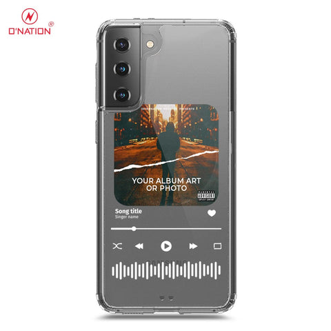 Samsung Galaxy S21 Plus 5G Cover - Personalised Album Art Series - 4 Designs - Clear Phone Case - Soft Silicon Borders