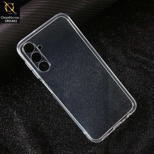 Samsung Galaxy A24 4G-Transparent-Soft 4D Design Shockproof Silicone Clear Case