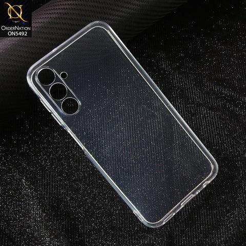 Samsung Galaxy A24 4G-Transparent-Soft 4D Design Shockproof Silicone Clear Case