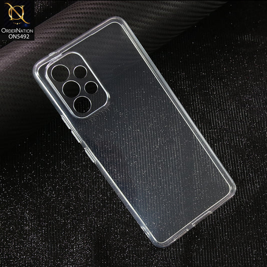 Samsung Galaxy A53 5G-Transparent-Soft 4D Design Shockproof Silicone Clear Case