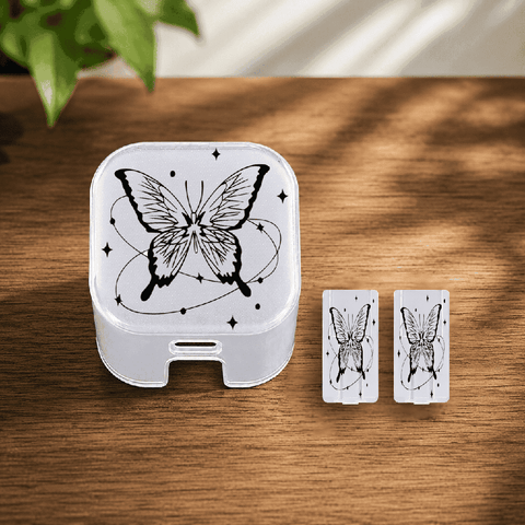 Customize Premium Transparent Charger Protective Cover - 20W Power Adapter EU Standard