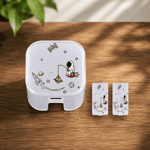 Customize Premium Transparent Charger Protective Cover - 20W Power Adapter EU Standard
