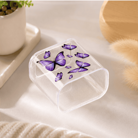 Customize Premium Transparent Charger Protective Cover - 18/20W Power Adapter EU - US Standard