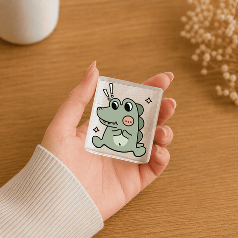 Customize Premium Transparent Charger Protective Cover - 18/20W Power Adapter EU - US Standard