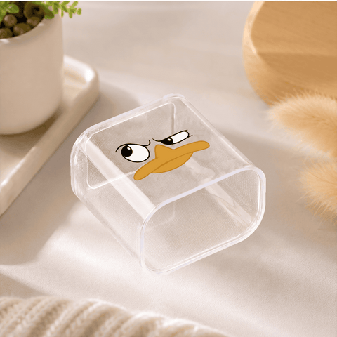 Customize Premium Transparent Charger Protective Cover - 18/20W Power Adapter EU - US Standard