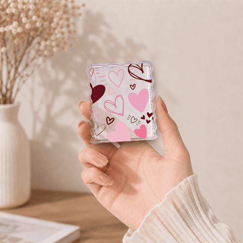 Customize Premium Transparent Stereo Wave Protective Charger Cover - 18/20W Power Adapter EU - US Standard