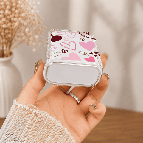 Customize Premium Transparent Stereo Wave Protective Charger Cover - 18/20W Power Adapter EU - US Standard