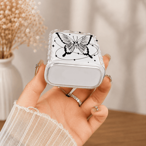 Customize Premium Transparent Stereo Wave Protective Charger Cover - 18/20W Power Adapter EU - US Standard
