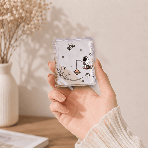 Customize Premium Transparent Stereo Wave Protective Charger Cover - 18/20W Power Adapter EU - US Standard