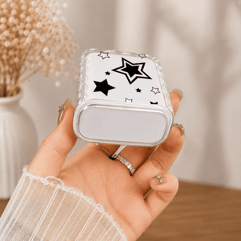 Customize Premium Transparent Stereo Wave Protective Charger Cover - 18/20W Power Adapter EU - US Standard
