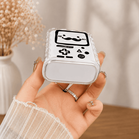 Customize Premium Transparent Stereo Wave Protective Charger Cover - 18/20W Power Adapter EU - US Standard