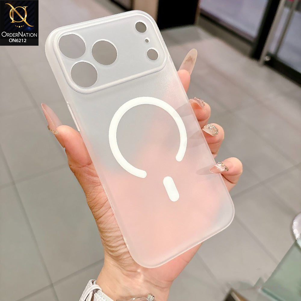 iPhone 17 Pro Max Cover - White - HENKS Premium Full-Protection Phone Case with Raised Camera Guard & Shockproof Design
