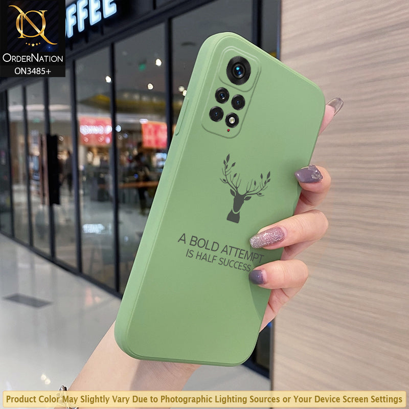 Xiaomi Redmi Note 11 Cover - ONation Bold Series - HQ Liquid Silicone Elegant Colors Camera Protection Soft Case (Fast Delivery)
