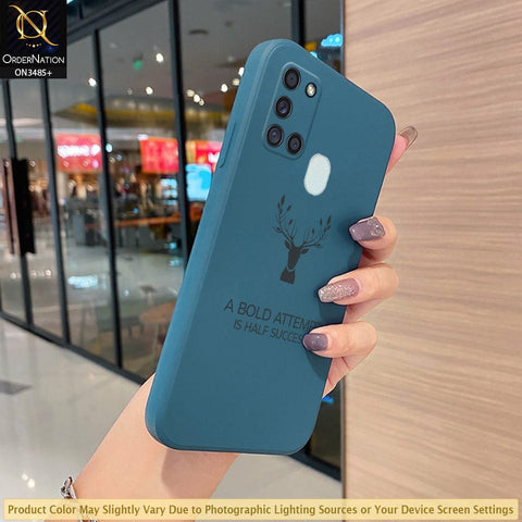 Samsung Galaxy A21s Cover - ONation Bold Series - HQ Liquid Silicone Elegant Colors Camera Protection Soft Case (Fast Delivery)