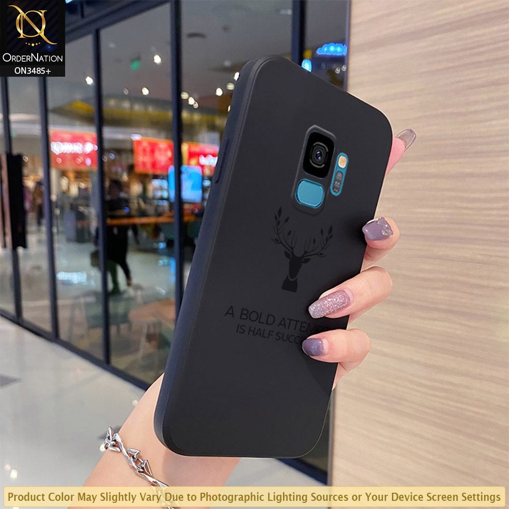 Samsung Galaxy S9 Cover - ONation Bold Series - HQ Liquid Silicone Elegant Colors Camera Protection Soft Case (Fast Delivery)