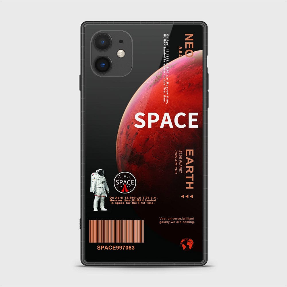 iPhone 12 Cover - Limitless Series - HQ Ultra Shine Premium Infinity Glass Soft Silicon Borders Case (Fast Delivery)