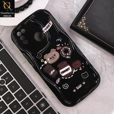 Infinix Smart 5 Cover - Design 3 - Cute 3D Cartoon Soft Silicon Helix Soft Borders Camera Protection Case