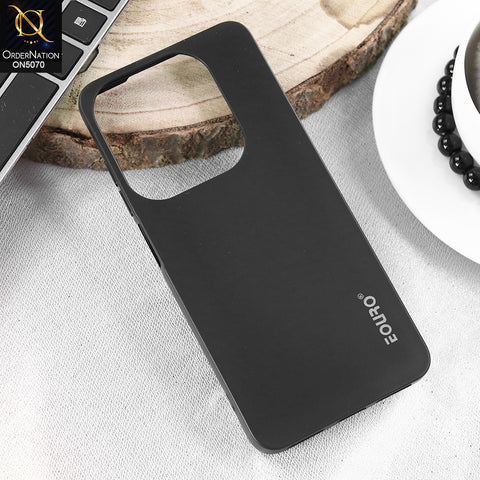 Tecno Pop 8 Pro Cover - Black - New Liquid Silicone Soft TPU Case With Camera Protection