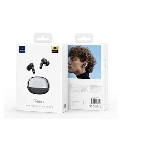 WIWU T19 Reno Series TWS AIRBUDS (ANC) - Silver