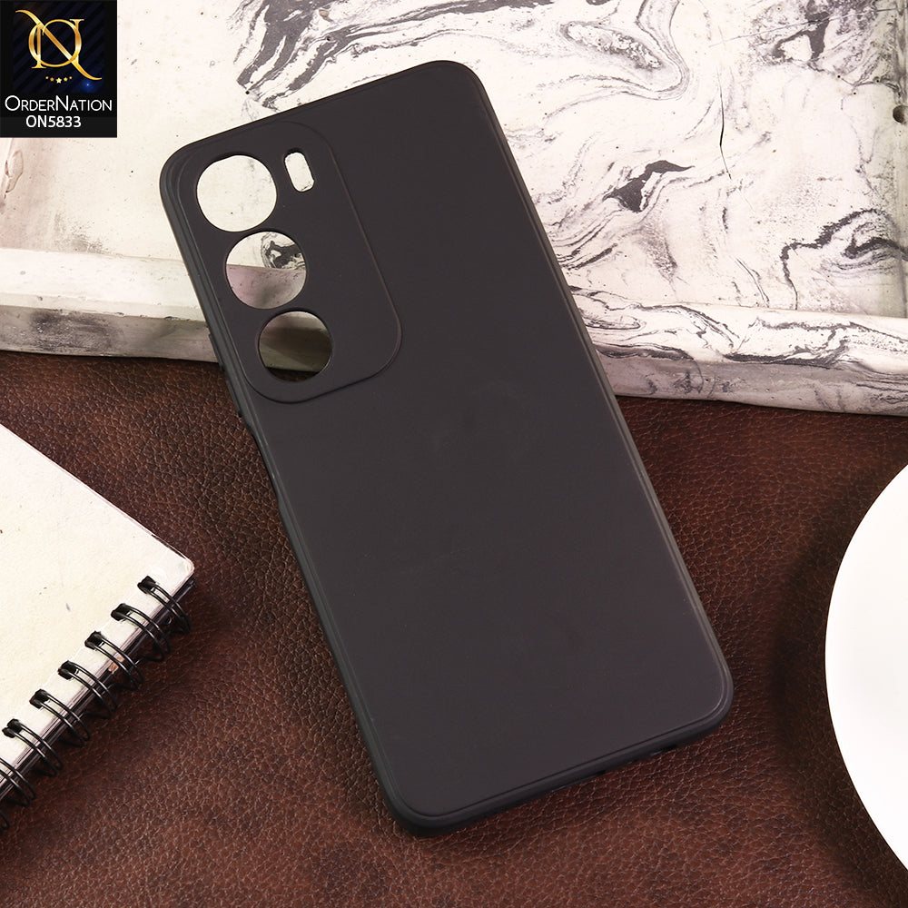 Vivo Y19s Cover - Black - New Premium Quality Silicone Case Slim Protective Back Cover