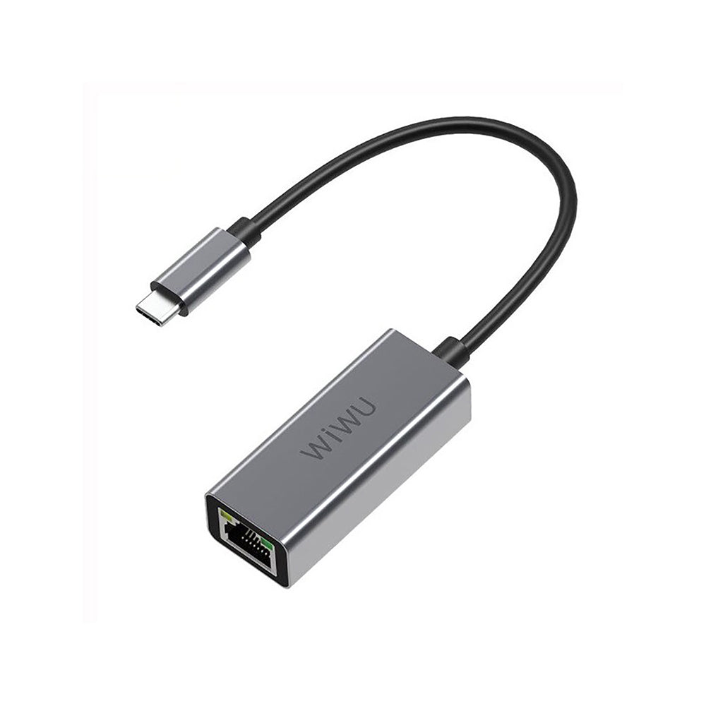 Wiwu RJ45 Type-C to LAN - Silver