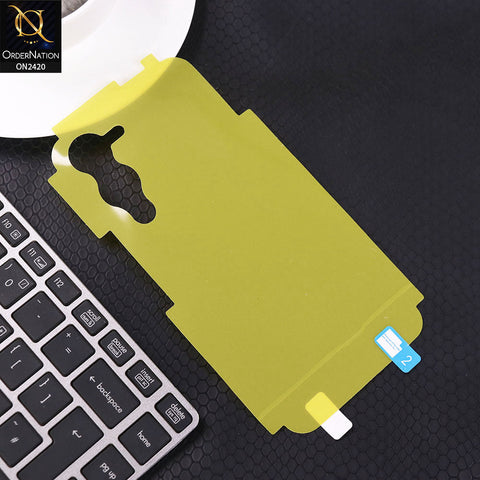 Vivo Y04 Cover - Transparent -Hydro Jell Skin Film Unbreakable Back Protector Sheet