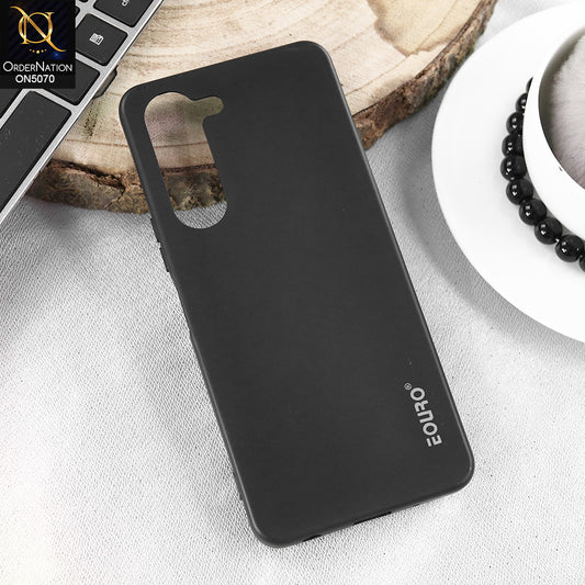 Vivo Y29s Cover - Black - New Liquid Silicone Soft TPU Case With Camera Protection