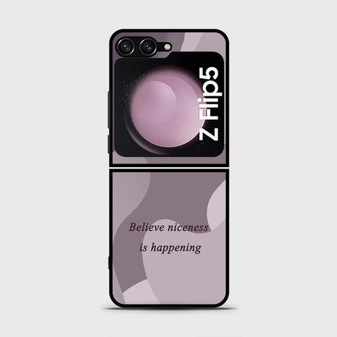 Samsung Galaxy Z Flip 5 5G  Cover- Happy Series - HQ Premium Shine Durable Shatterproof Case