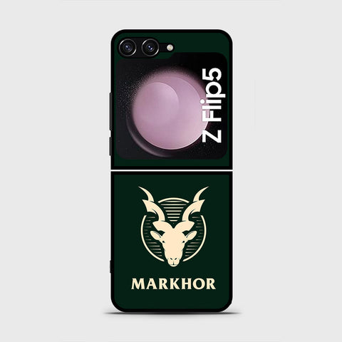 Samsung Galaxy Z Flip 5 5G  Cover- Markhor Series - HQ Premium Shine Durable Shatterproof Case