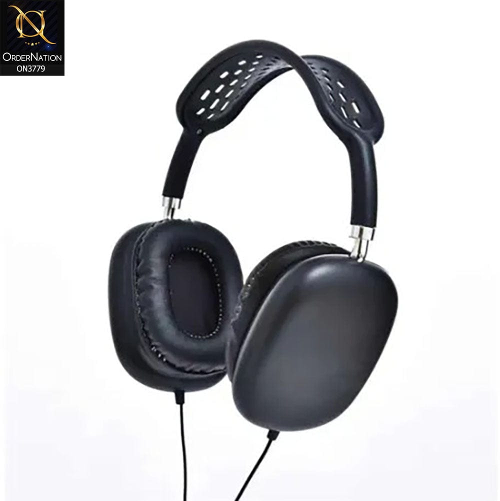 Gaming Headset with Microphone Max Light Weight Max-450 With Mic - Black - ( Not Wireless/Bluetooth )