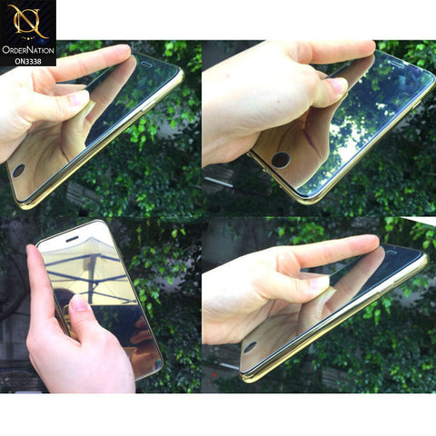 iPhone 12 Pro Screen Protector - Blue - New Trendy Color Glass Tempered Screen Protector For iPhone